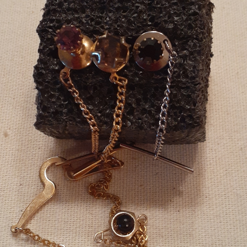 4 piece tie clip